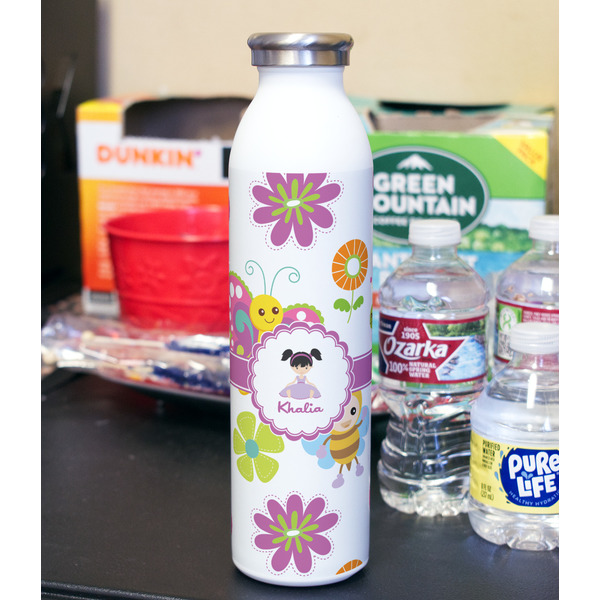Butterflies 20oz Water Bottles - Full Print - In Context