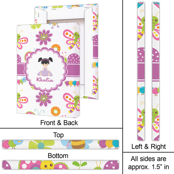 Butterflies 20x30 - Canvas Print - Approval