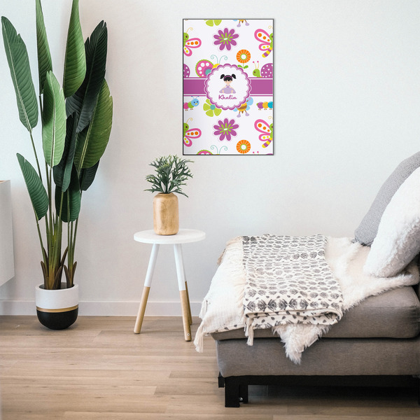 Butterflies 20x30 Wood Print - In Context