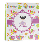 Butterflies 3-Ring Binder - 1 inch (Personalized)