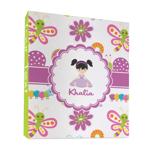 Butterflies 3 Ring Binders - Full Wrap - 1" - FRONT