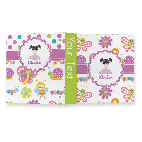 Butterflies 3 Ring Binders - Full Wrap - 1" - OPEN OUTSIDE