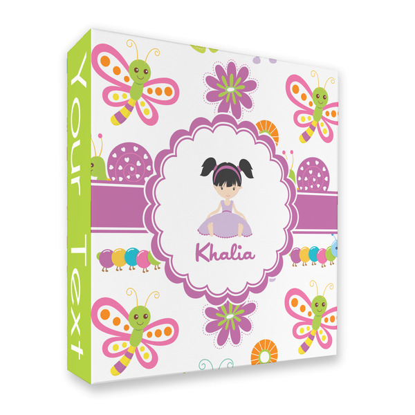 Butterflies 3 Ring Binders - Full Wrap - 2" - FRONT