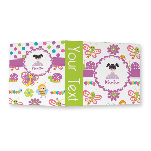 Butterflies 3 Ring Binders - Full Wrap - 2" - OPEN OUTSIDE