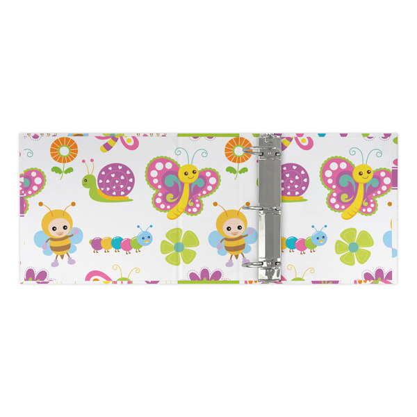 Butterflies 3 Ring Binders - Full Wrap - 3" - OPEN INSIDE
