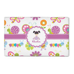 Butterflies 3' x 5' Indoor Area Rug (Personalized)