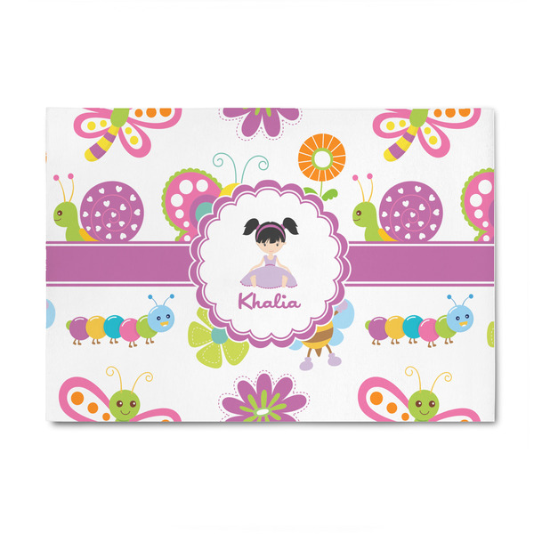 Custom Butterflies 4' x 6' Indoor Area Rug (Personalized)