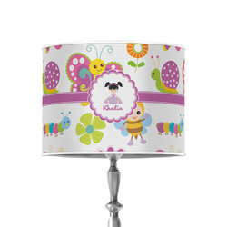 Butterflies 8" Drum Lamp Shade - Poly-film (Personalized)