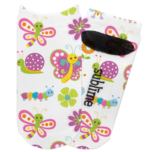 Custom Butterflies Adult Ankle Socks