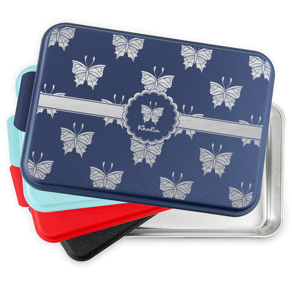 Butterflies Aluminum Cake Pan with Lid - PARENT/MAIN