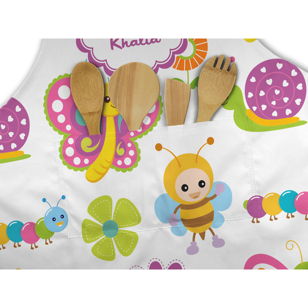 Butterflies Apron - Pocket Detail with Props