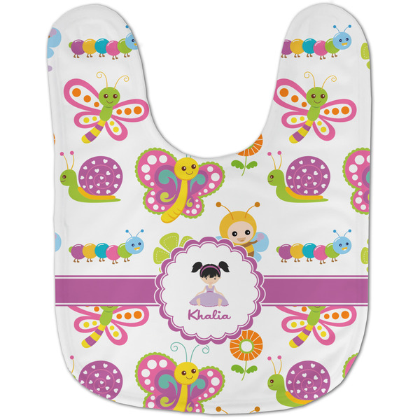 Butterflies Baby Bib - AFT flat