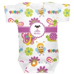 Butterflies Baby Bodysuit 3-6 (Personalized)