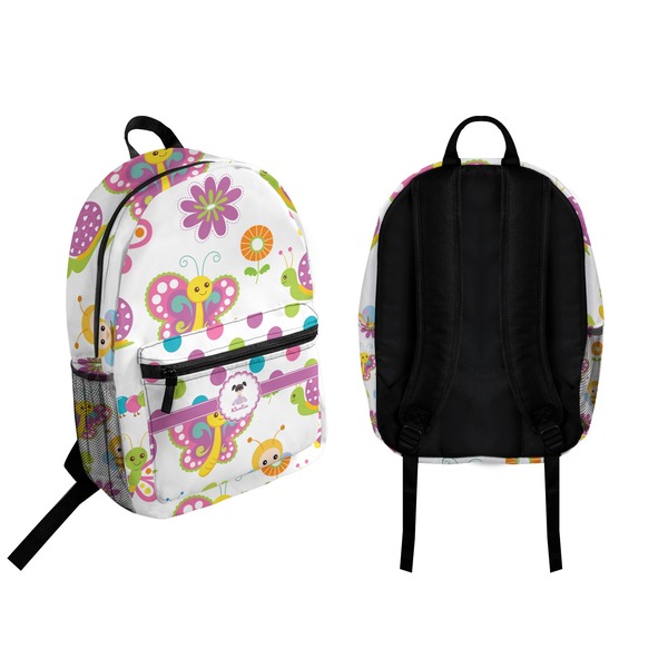 Butterflies Backpack front and back - Apvl