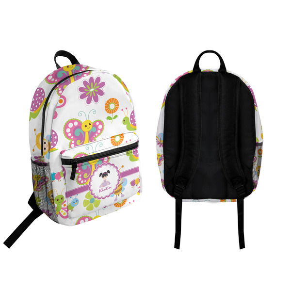 Butterflies Backpack front and back - Apvl