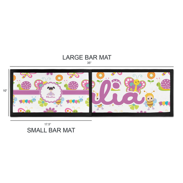 Butterflies Bar Mats - Sizing Chart