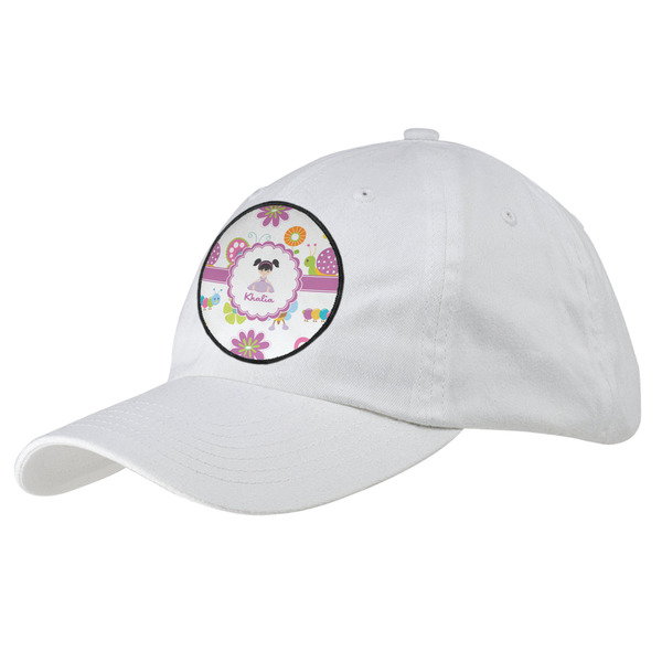 Custom Butterflies Baseball Cap - White (Personalized)