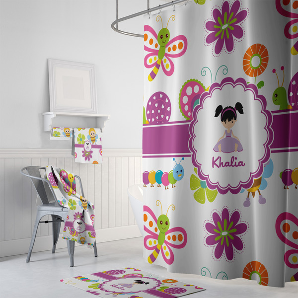 Butterflies Bath Towel Sets - 3-piece - In Context