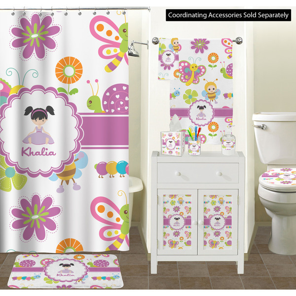 Butterflies Bathroom Scene