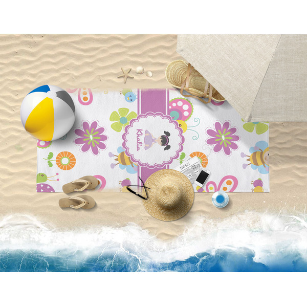 Butterflies Beach Towel Lifestyle