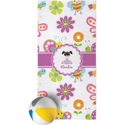 Butterflies Beach Towel (Personalized)