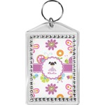 Butterflies Bling Keychain (Personalized)