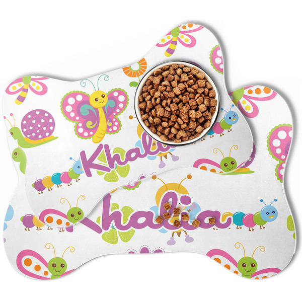 Butterflies Bone Shaped Dog Mats - MAIN
