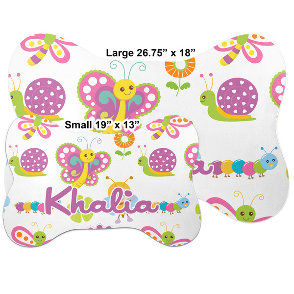 Butterflies Bone Shaped Mat Comparison