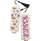 Butterflies Bookmark with tassel - Front and Back