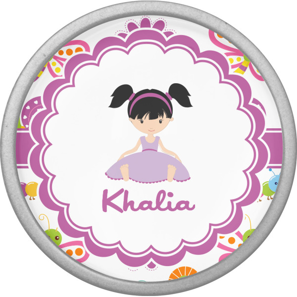 Butterflies Cabinet Knob - Nickel - Front