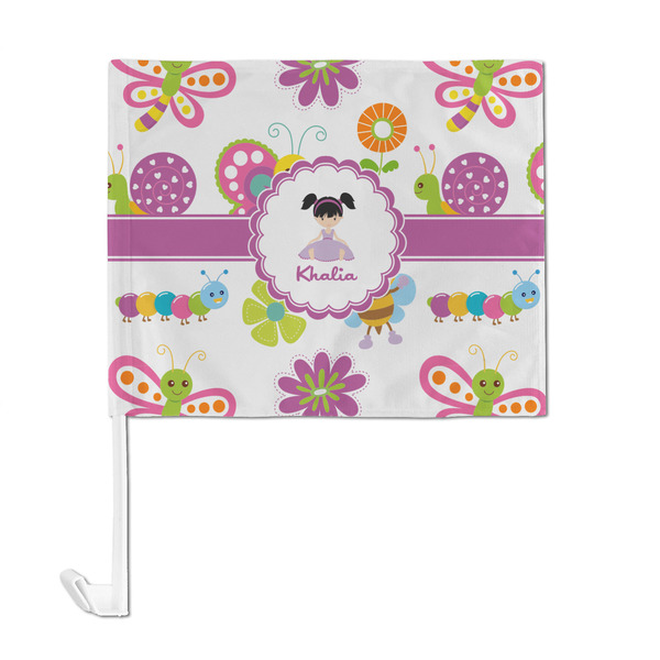 Butterflies Car Flag - Large - FRONT