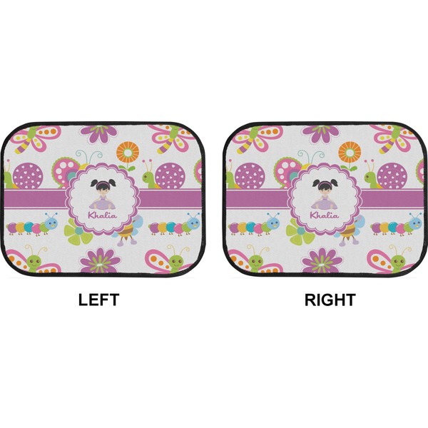Butterflies Car Floor Mats (Back Seat) (Approval)