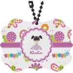 Butterflies Rear View Mirror Charm (Personalized)