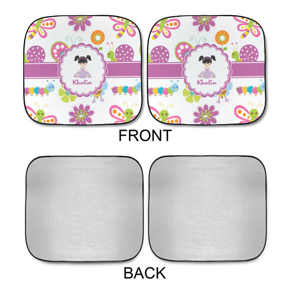 Butterflies Car Sun Shades - APPROVAL