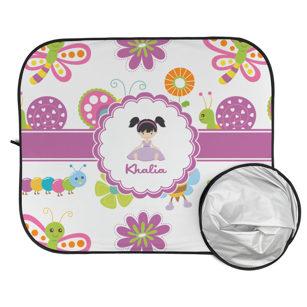 Butterflies Car Sun Shades - FOLDED & UNFOLDED