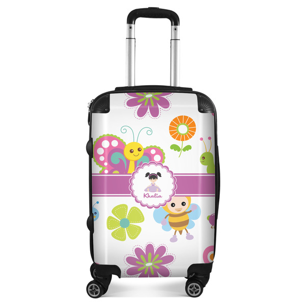 Custom Butterflies Suitcase (Personalized)