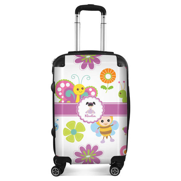 Custom Butterflies Suitcase - 20" Carry On (Personalized)