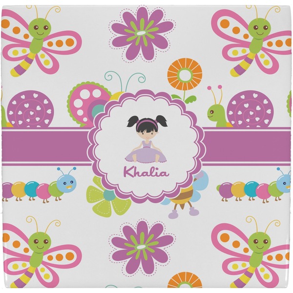 Custom Butterflies Ceramic Tile Hot Pad (Personalized)