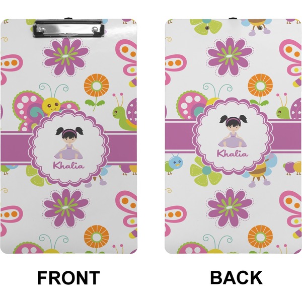 Butterflies Clipboard (Legal) (Front + Back)