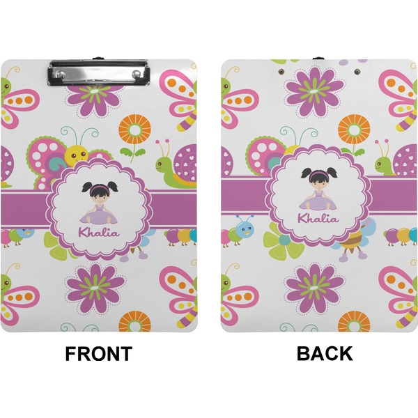 Butterflies Clipboard (Letter) (Front + Back)