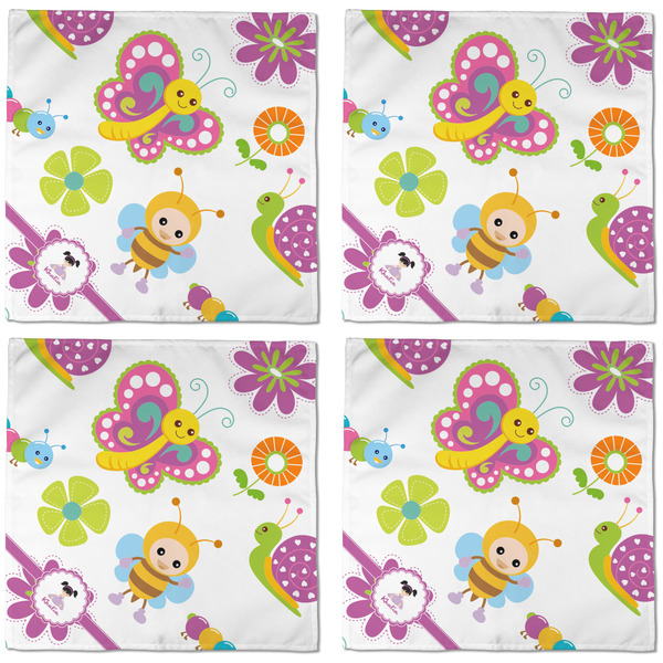 Butterflies Cloth Napkins - Personalized Dinner (APPROVAL) Set of 4