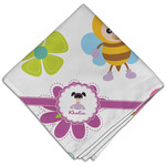 Butterflies Cloth Dinner Napkin - Single w/ Name or Text