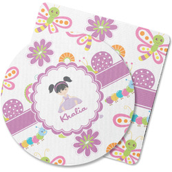 Butterflies Rubber Backed Coaster (Personalized)