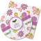 Butterflies Rubber Backed Coaster (Personalized)