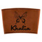 Butterflies Leatherette Cup Sleeve (Personalized)
