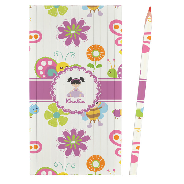 Butterflies Colored Pencils - Front View