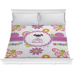Butterflies Comforter - King (Personalized)