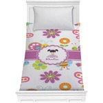Butterflies Comforter - Twin (Personalized)