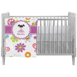Butterflies Crib Comforter / Quilt (Personalized)