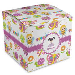 Butterflies Cube Favor Gift Boxes (Personalized)